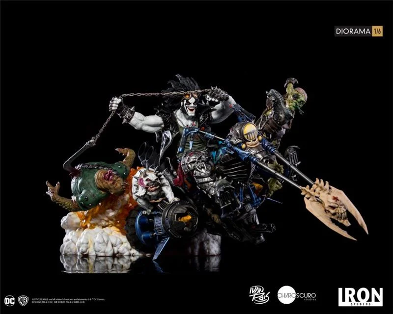 1/6 IRON STUDIOS - LOBO DIORAMA BY IVAN REIS