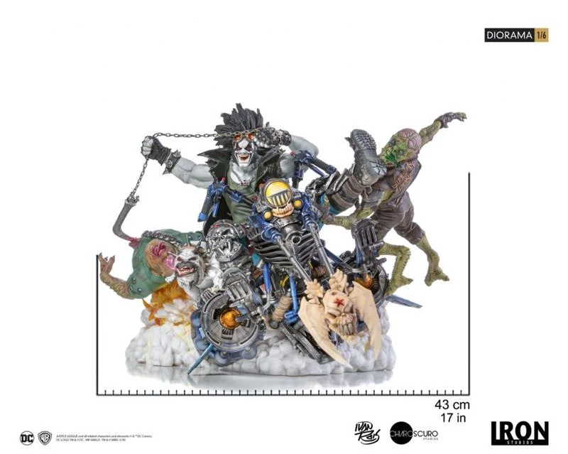 1/6 IRON STUDIOS - LOBO DIORAMA BY IVAN REIS