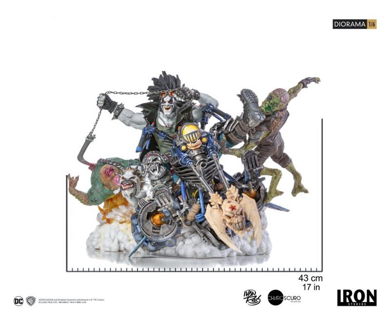 1/6 IRON STUDIOS - LOBO DIORAMA BY IVAN REIS