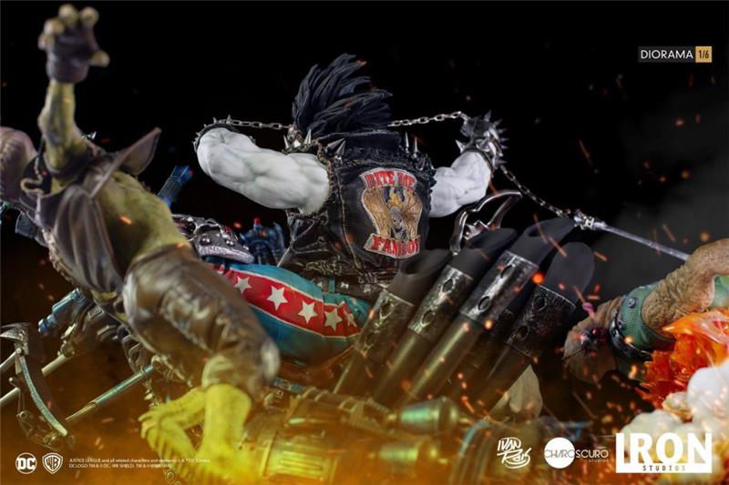 1/6 IRON STUDIOS - LOBO DIORAMA BY IVAN REIS