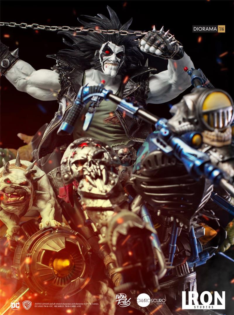 1/6 IRON STUDIOS - LOBO DIORAMA BY IVAN REIS