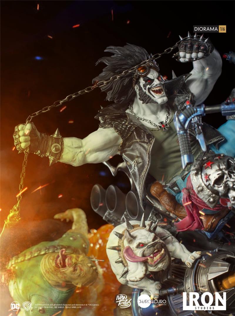 1/6 IRON STUDIOS - LOBO DIORAMA BY IVAN REIS