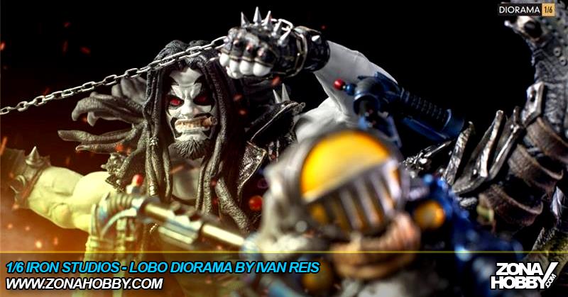 1/6 IRON STUDIOS - LOBO DIORAMA BY IVAN REIS