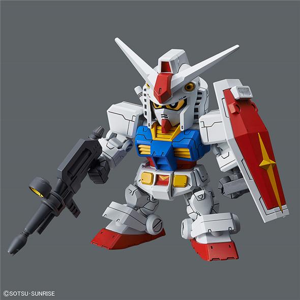 SD CROSS SILHOUETTE RX-78-2 & CRS FRAME
