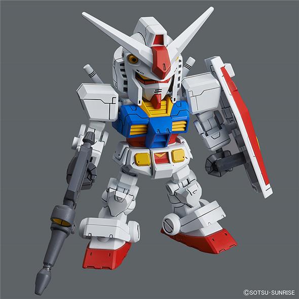SD CROSS SILHOUETTE RX-78-2 & CRS FRAME