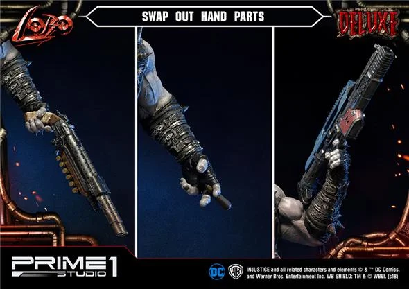 LOBO INJUSTICE DELUXE STATUE