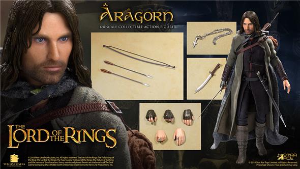 1/8 STAR ACE - THE LORD OF THE RINGS ARAGORN DLX VERSION