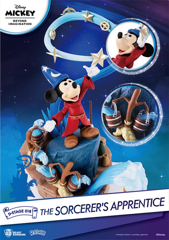 D-STAGE MICKEY SORCERER APPRENTICE