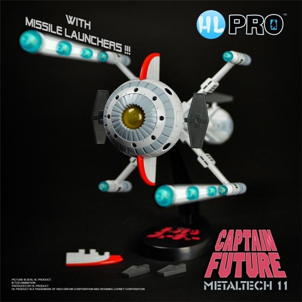 METALTECH 11 - CAPTAIN FUTURE - FUTURE COMET DIE CAST