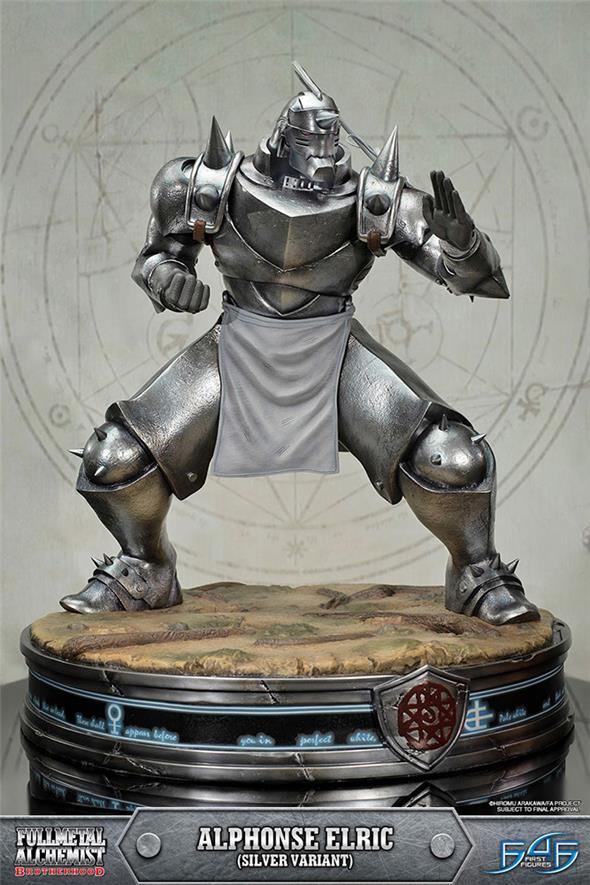 FULL METAL ALCHEMIST - ALPHONSE SILVER STATUE