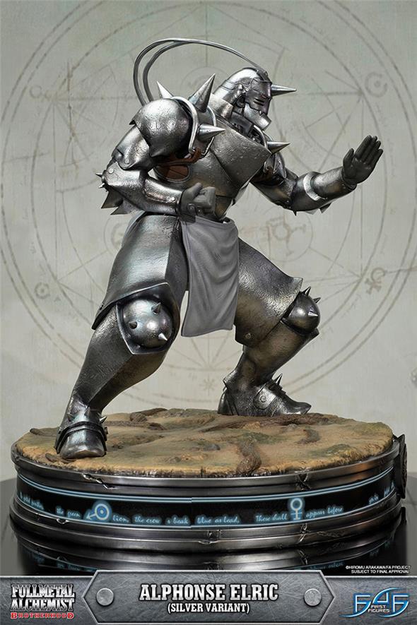 FULL METAL ALCHEMIST - ALPHONSE SILVER STATUE