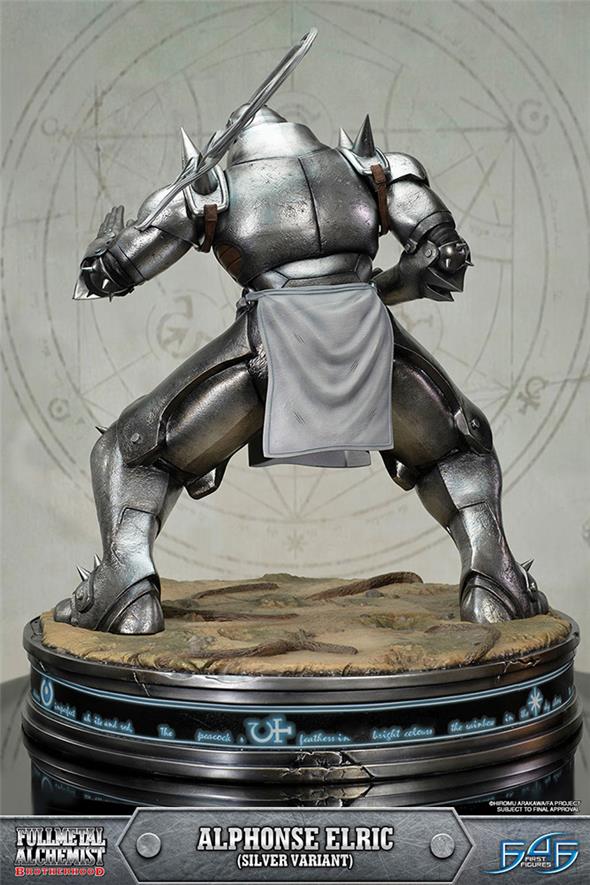 FULL METAL ALCHEMIST - ALPHONSE SILVER STATUE