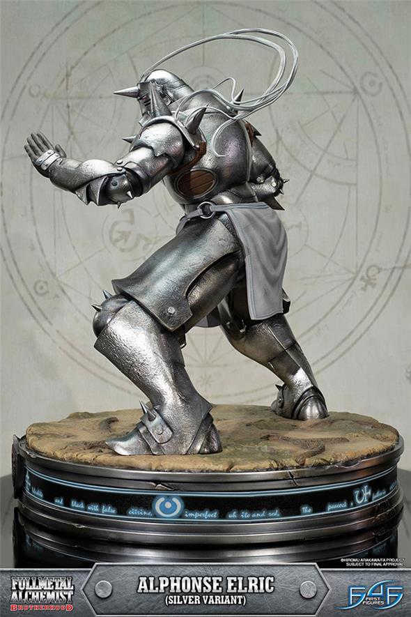 FULL METAL ALCHEMIST - ALPHONSE SILVER STATUE
