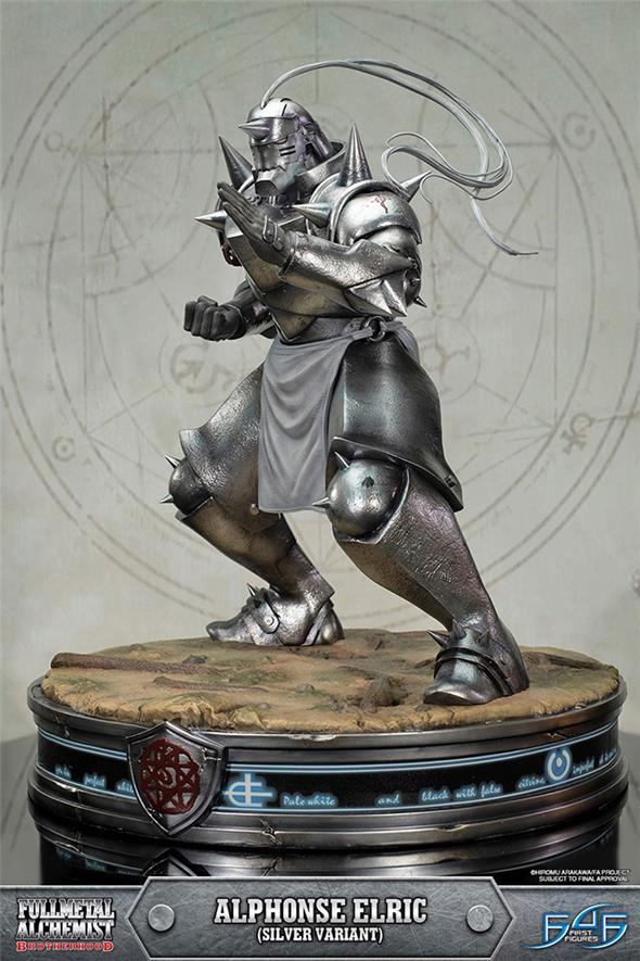 FULL METAL ALCHEMIST - ALPHONSE SILVER STATUE