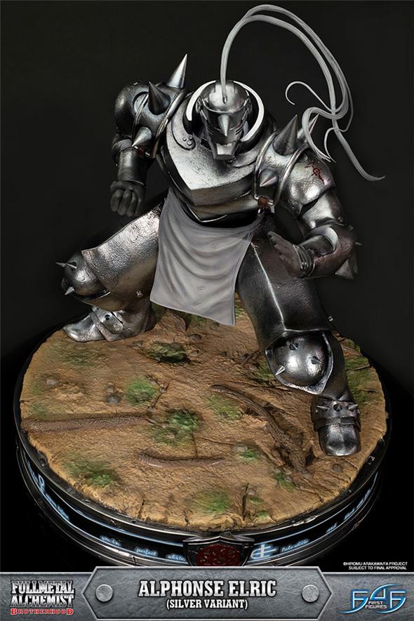 FULL METAL ALCHEMIST - ALPHONSE SILVER STATUE