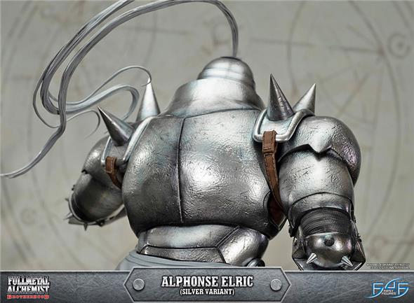 FULL METAL ALCHEMIST - ALPHONSE SILVER STATUE
