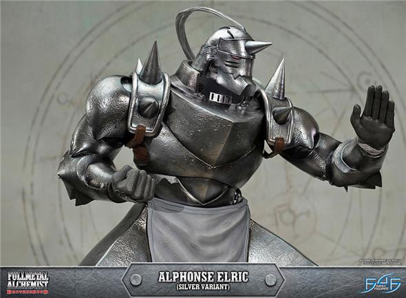 FULL METAL ALCHEMIST - ALPHONSE SILVER STATUE