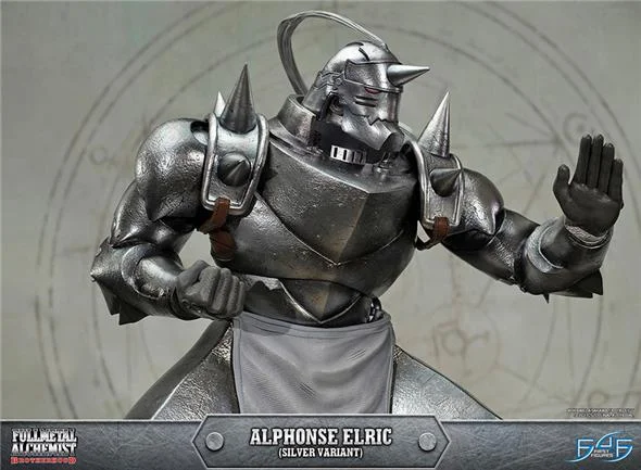 FULL METAL ALCHEMIST - ALPHONSE SILVER STATUE