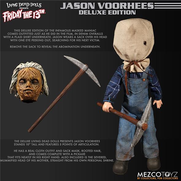 LIVING DEAD DOLL - FRIDAY THE 13TH P.II JASON VOORHEES