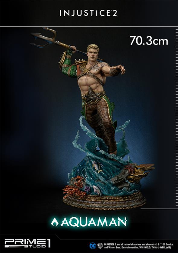 INJUSTICE 2 AQUAMAN STATUE