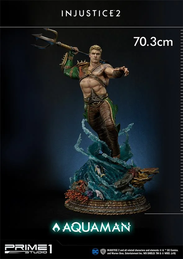 INJUSTICE 2 AQUAMAN STATUE