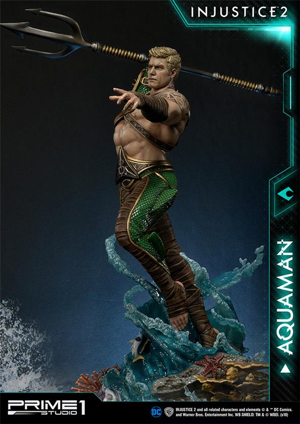 INJUSTICE 2 AQUAMAN STATUE