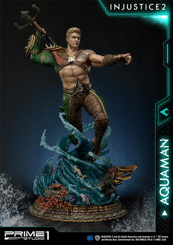 INJUSTICE 2 AQUAMAN STATUE