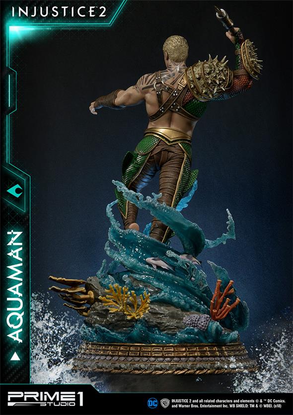 INJUSTICE 2 AQUAMAN STATUE