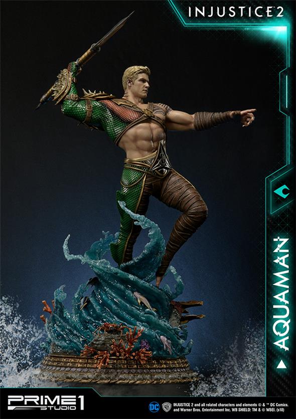 INJUSTICE 2 AQUAMAN STATUE