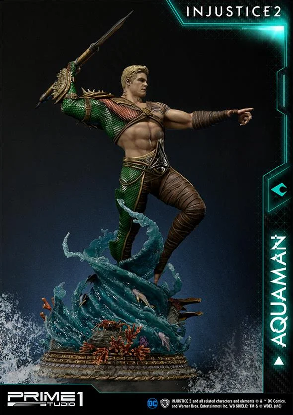 INJUSTICE 2 AQUAMAN STATUE