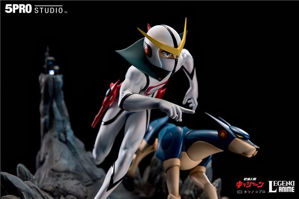 LEGEND ANIME KYASHAN & FLENDER POLYSTONE STATUE