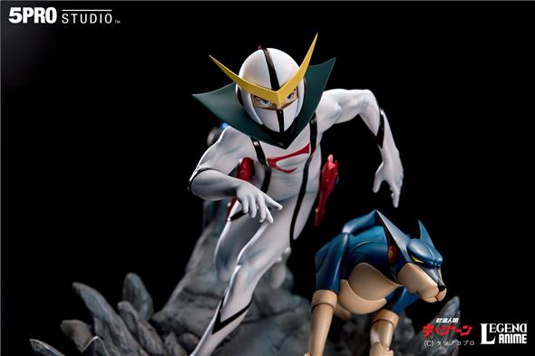 LEGEND ANIME KYASHAN & FLENDER POLYSTONE STATUE