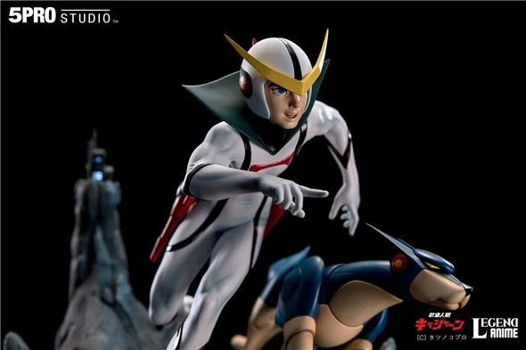 LEGEND ANIME KYASHAN & FLENDER POLYSTONE STATUE