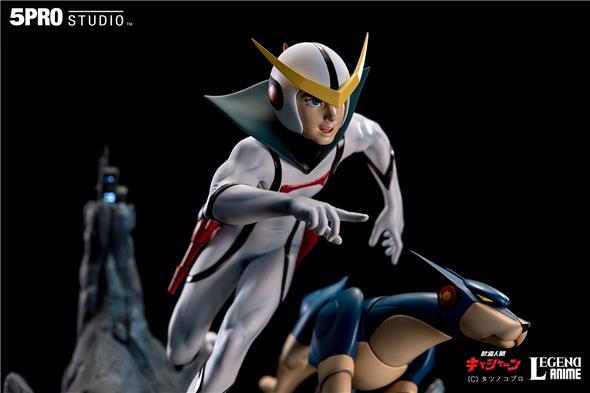 LEGEND ANIME KYASHAN & FLENDER POLYSTONE STATUE