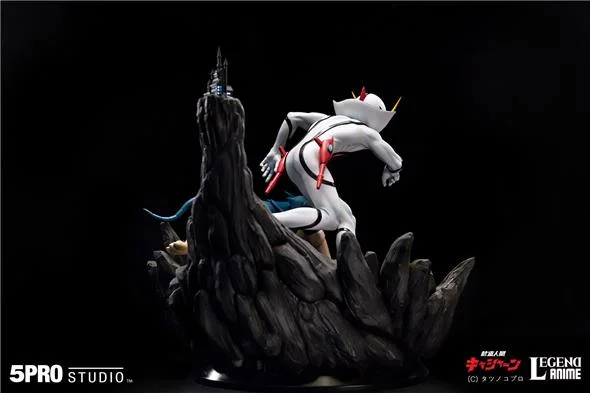LEGEND ANIME KYASHAN & FLENDER POLYSTONE STATUE