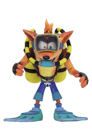 NECA - CRASH BANDICOOT SCUBA CRASH DLX
