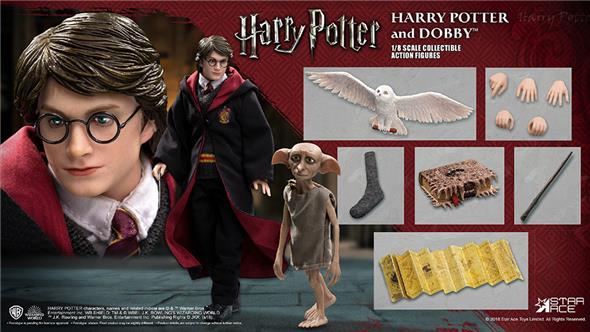 1/8 STAR ACE - HARRY POTTER 2.0 UNIFORM AND DOBBY TWIN PACK