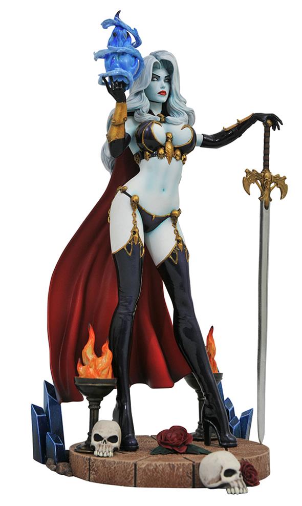 DC GALLERY - FEMME FATALES LADY DEATH FIGURE DIORAMA