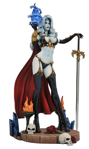 DC GALLERY - FEMME FATALES LADY DEATH FIGURE DIORAMA