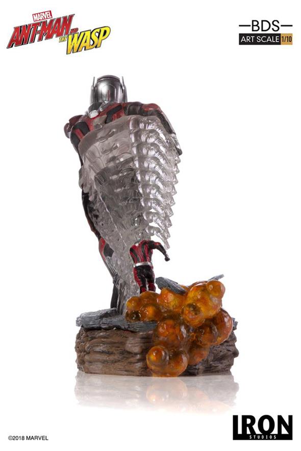 1/10 IRON STUDIOS - ANT MAN & WASP ANT MAN BDS ART STATUE