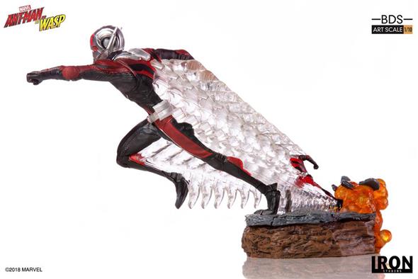1/10 IRON STUDIOS - ANT MAN & WASP ANT MAN BDS ART STATUE