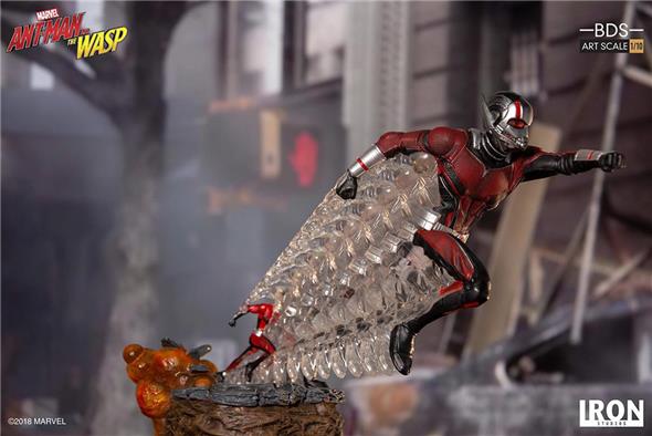 1/10 IRON STUDIOS - ANT MAN & WASP ANT MAN BDS ART STATUE