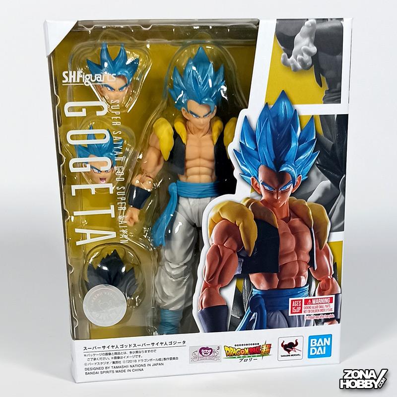 S.H. FIGUARTS - DRAGON BALL SUPER SS GOD SS GOGETA