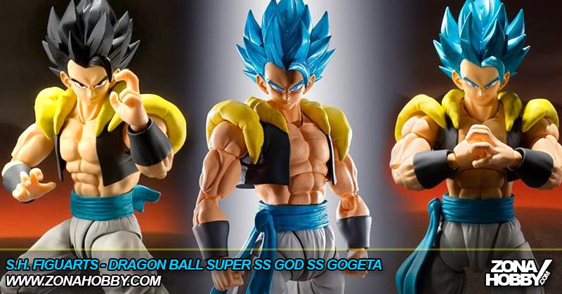 S.H. FIGUARTS - DRAGON BALL SUPER SS GOD SS GOGETA