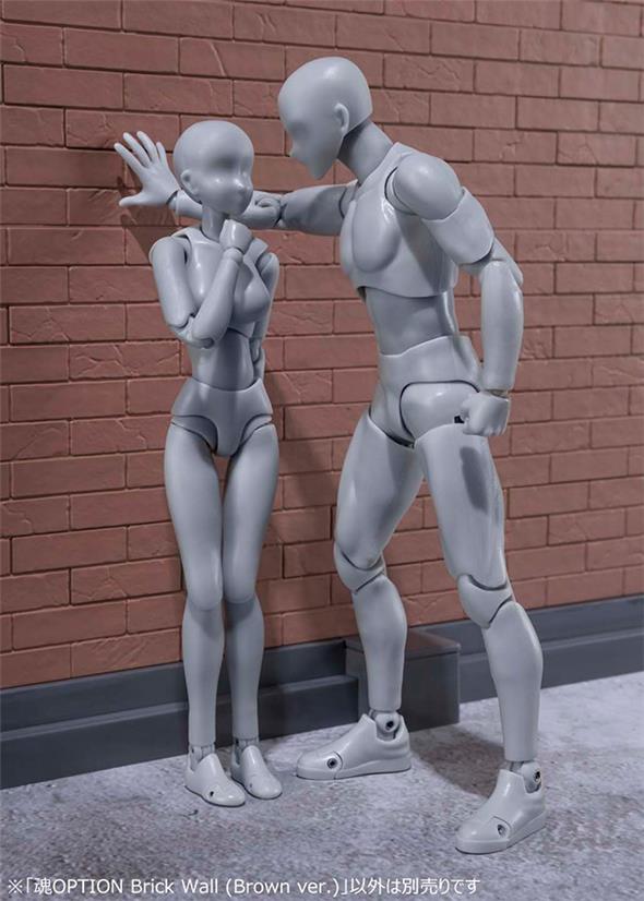 TAMASHII OPTION BRICK WALL BROWN VERSION