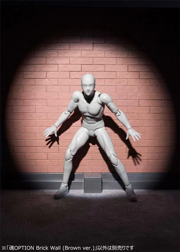 TAMASHII OPTION BRICK WALL BROWN VERSION