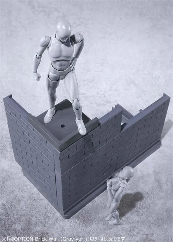 TAMASHII OPTION BRICK WALL GRAY VERSION