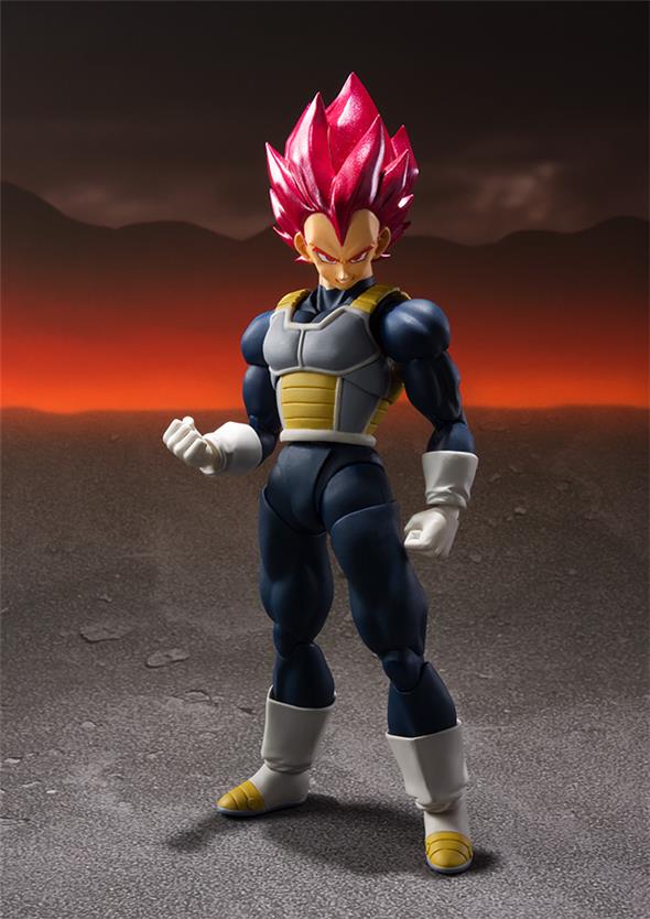 S.H. FIGUARTS - DRAGON BALL SUPER SAIYAN GOD SS VEGETA