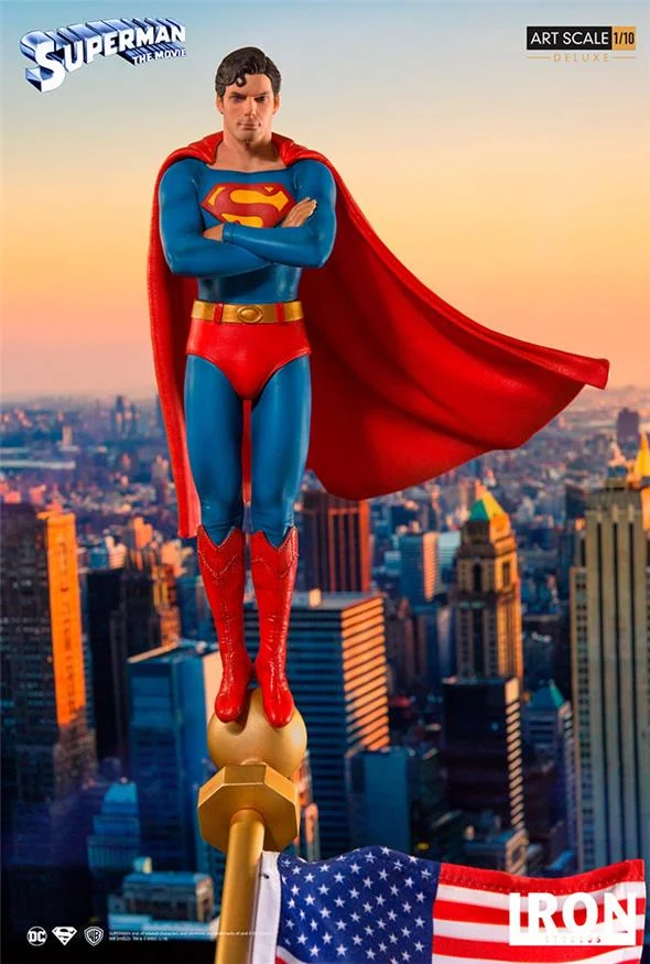 1/10 IRON STUDIOS - SUPERMAN THE MOVIE 1978 DLX ART STATUE