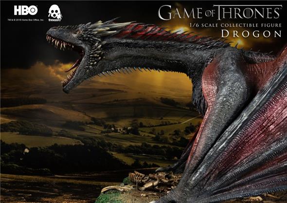 1/6 THREEZERO - GAME OF THRONE DROGON FIGURE